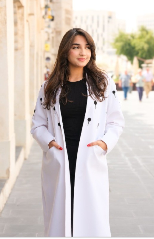 Coat Model – with Embroidered Design