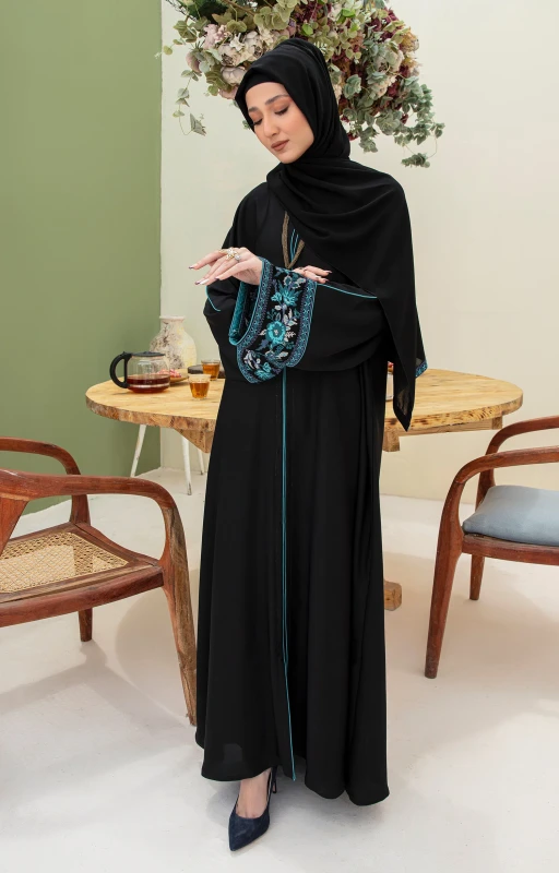 Noor Luxe Embroidered Abaya